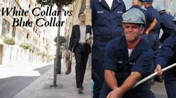 Are cops white collar or blue-collar?