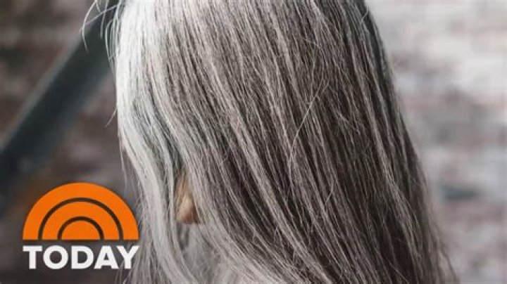 At what age does gray hair appear?