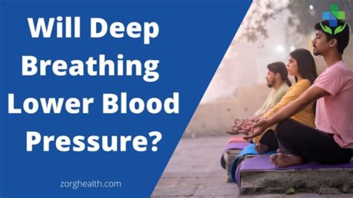 Can breathing deep lower blood pressure?