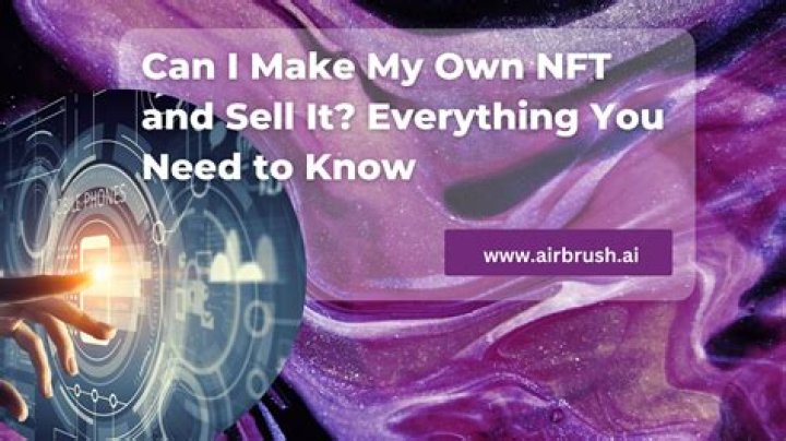 Can I make my own NFT?