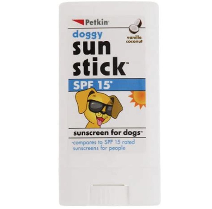 Can I use human sunscreen on my dog?