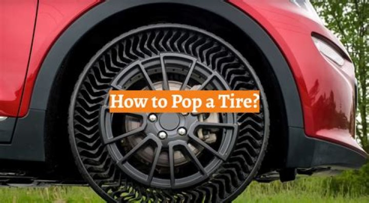 Can ice pop a tire?