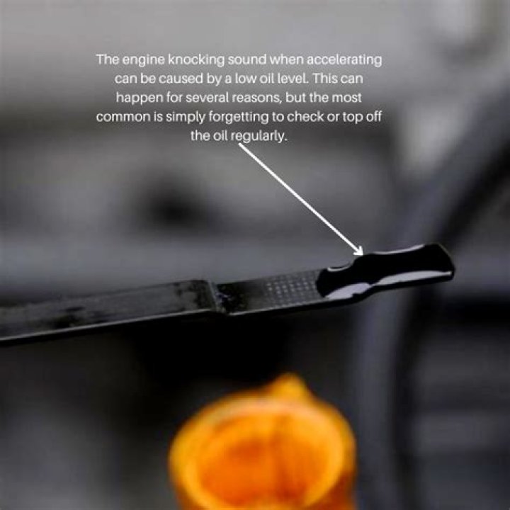 Can thin oil cause knocking?