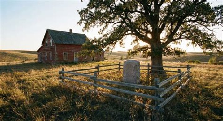 Can you be buried on your own property?