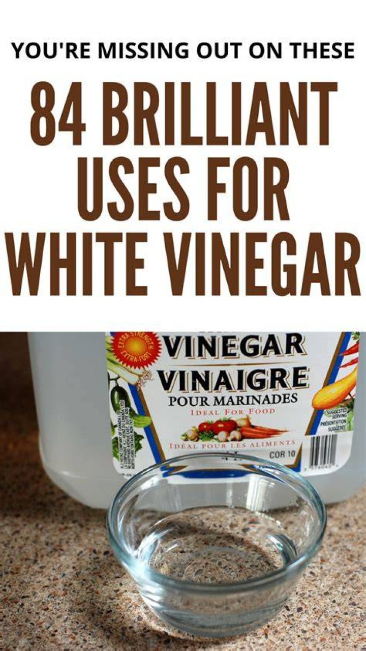 Can you clean with white vinegar?