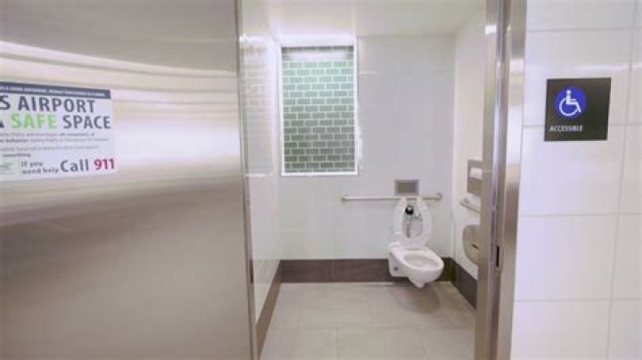 Can you hit vape in airport bathroom?