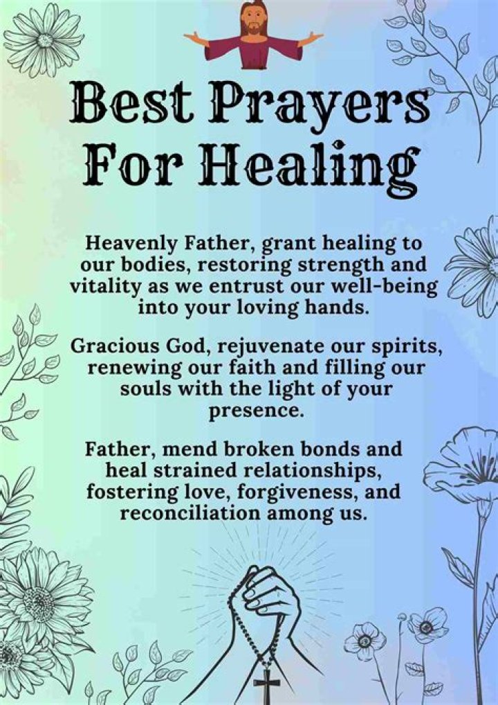 Can you pray for fast healing?