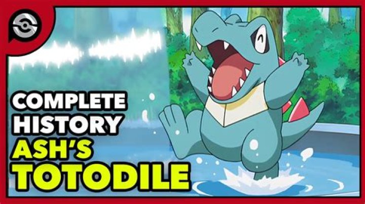 Did Ash's totodile evolve?