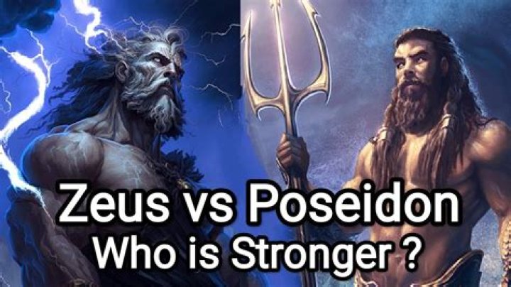 Did Zeus and Poseidon fight?
