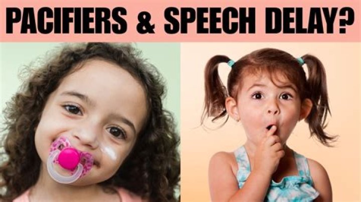 Do pacifiers delay speech?