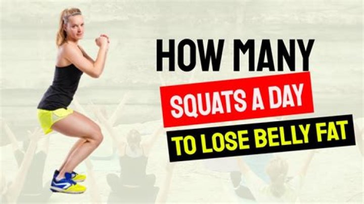 Do squats burn belly fat?