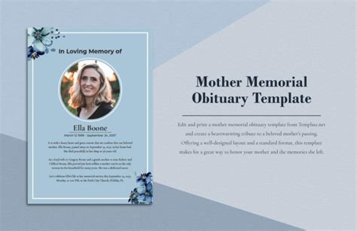 Do you mention first wife in obituary?