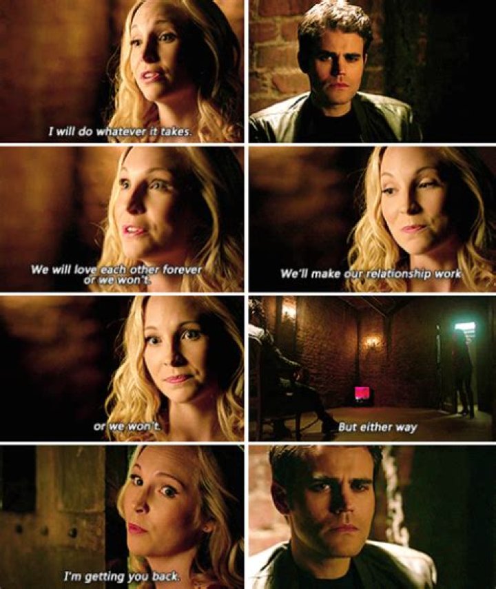 Does Caroline marry Alaric?