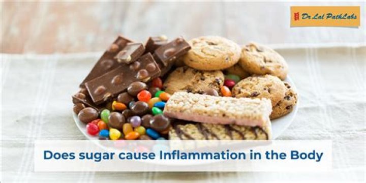 Does chocolate and sugar cause inflammation?