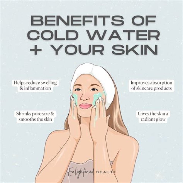 Does cold water moisturize skin?