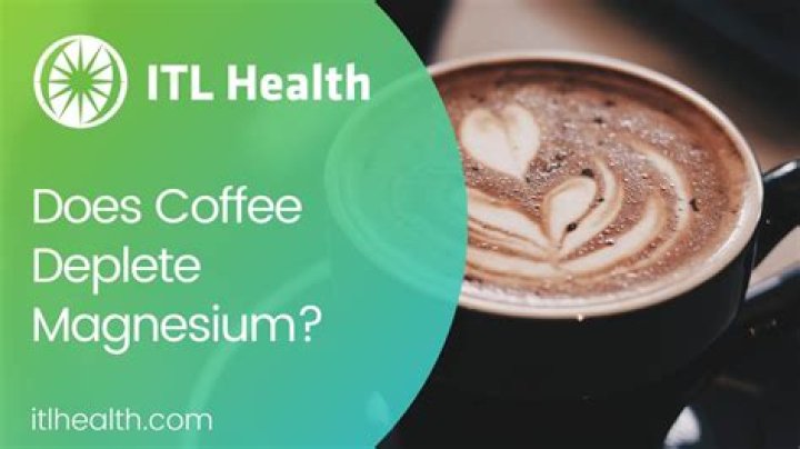 Does drinking coffee deplete magnesium?