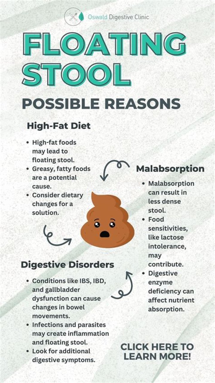 Does healthy poop sink or float?