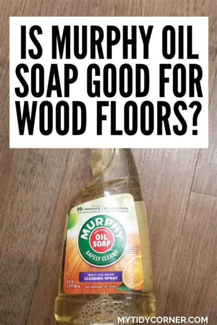 Does Murphy's oil soap polish wood?