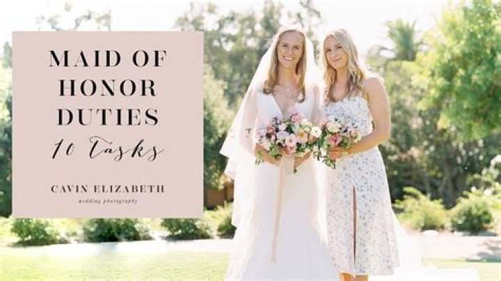 Does the maid of honor buy the garter?