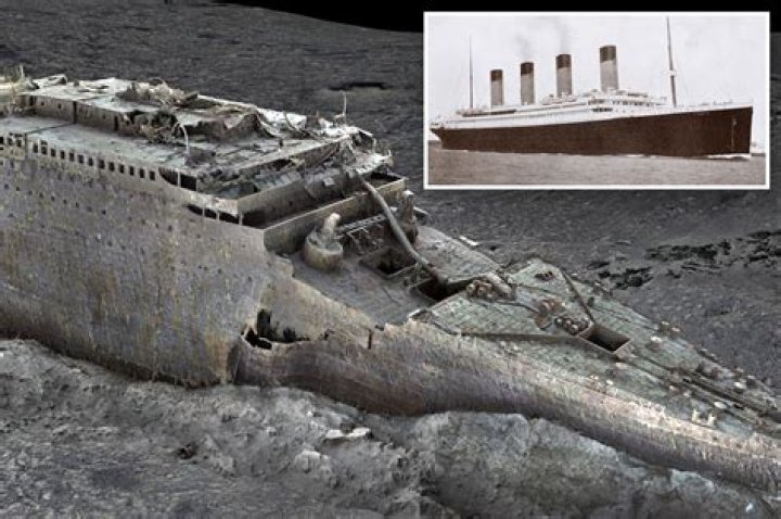 How big was the hole in Titanic?