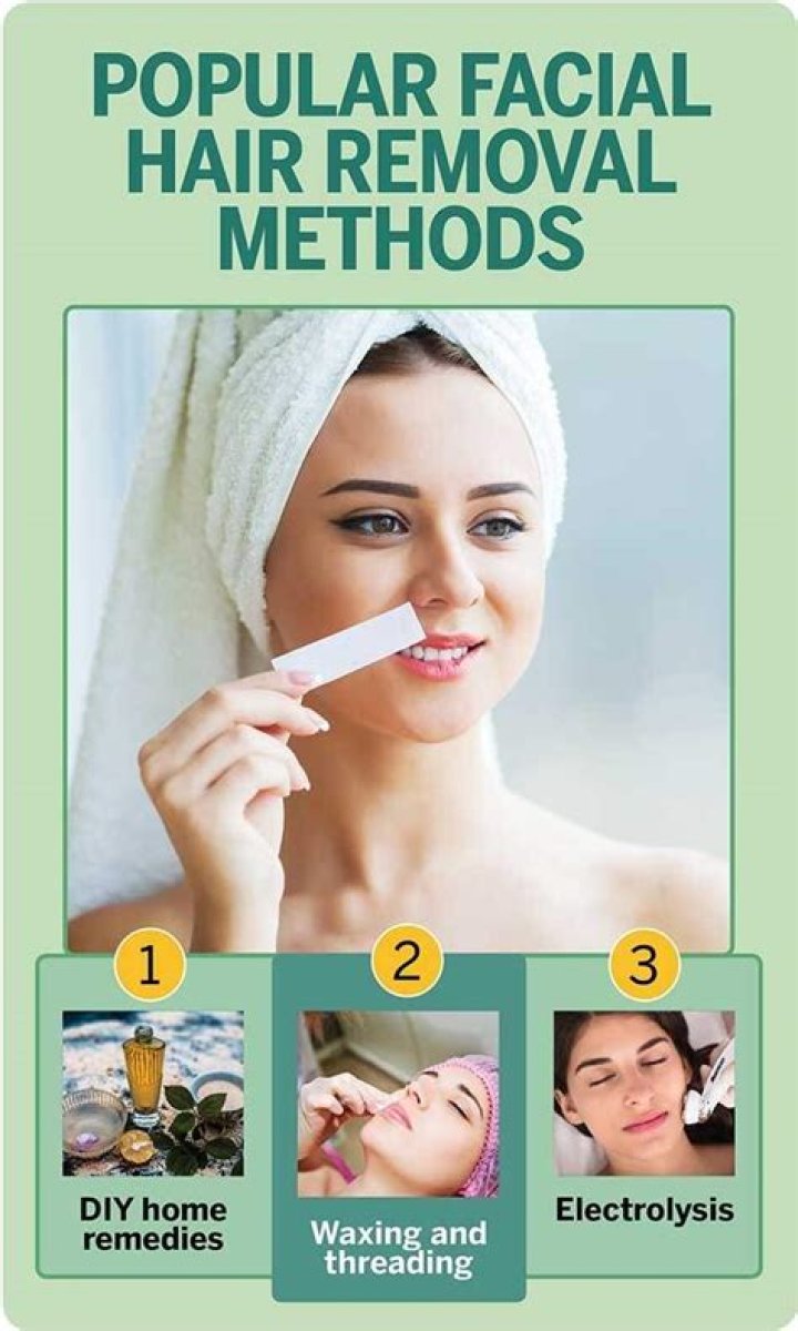 How can I permanently remove facial hair naturally?