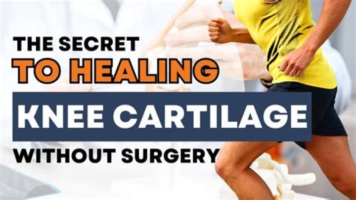How can I rebuild my knee cartilage?