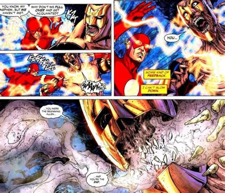 How did Savitar get his scar?