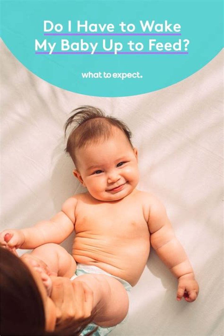 How do I wake my baby to feed?