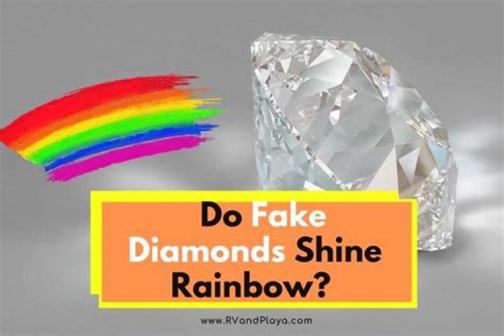 How do real diamonds shine?
