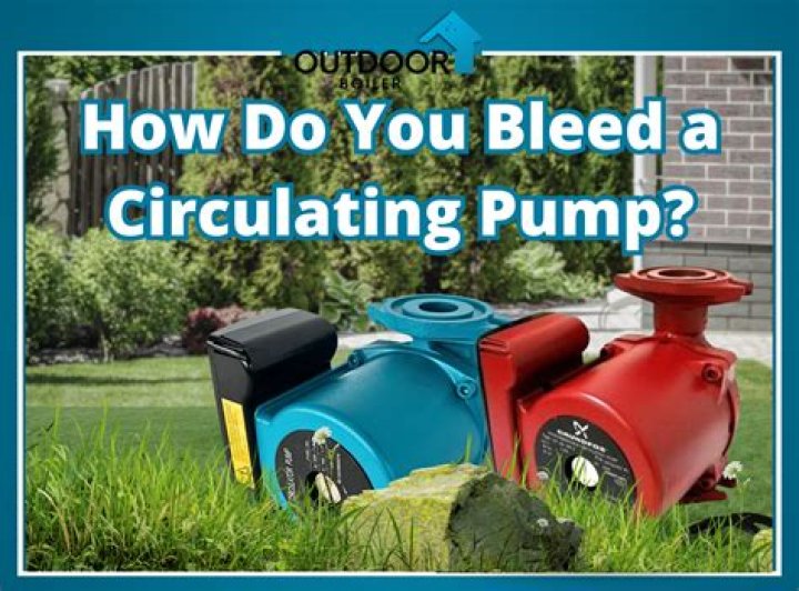 How do you bleed a water pump?