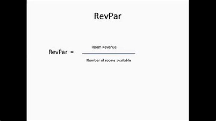 How do you calculate RevPAR?