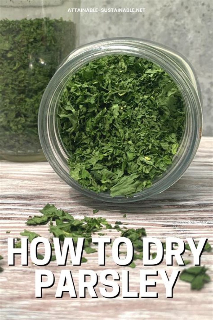 How do you dry out oil?