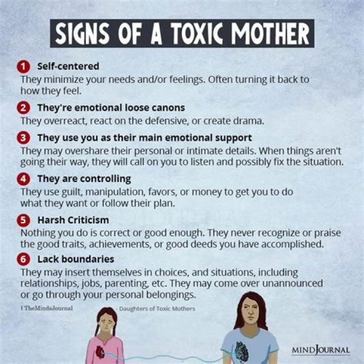 How do you set boundaries with a toxic mother?