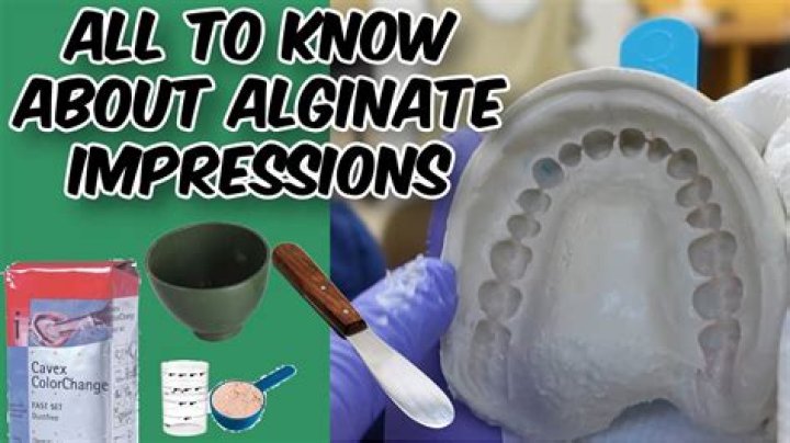 How long do alginate impressions last in the fridge?