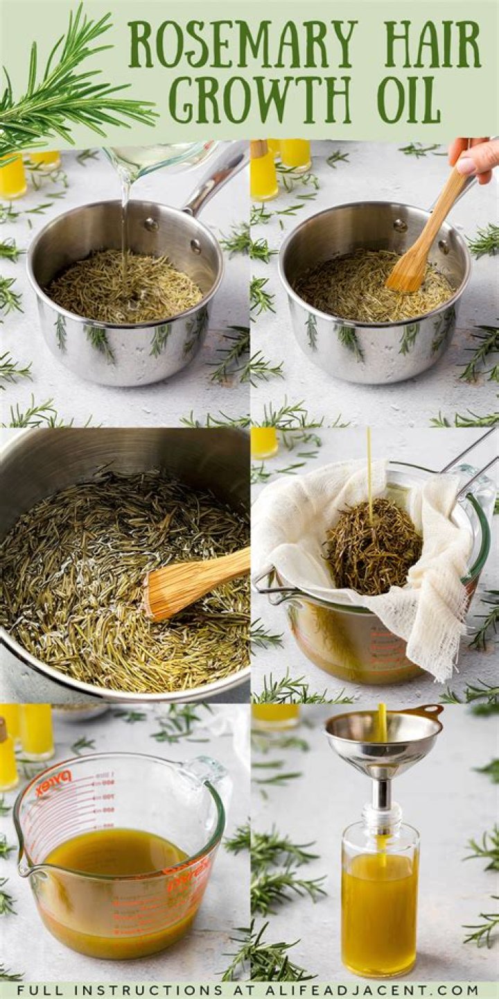 How long does it take for rosemary oil to thicken hair?