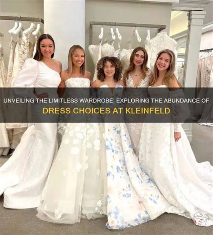 How many dresses can you try on at Kleinfeld?