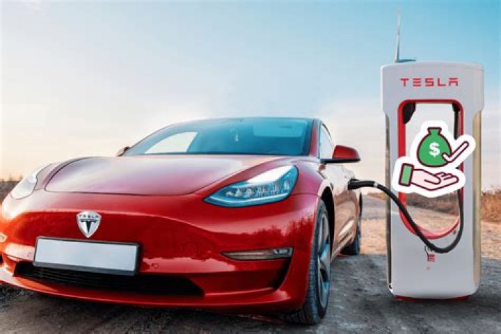 How much is a red Tesla?
