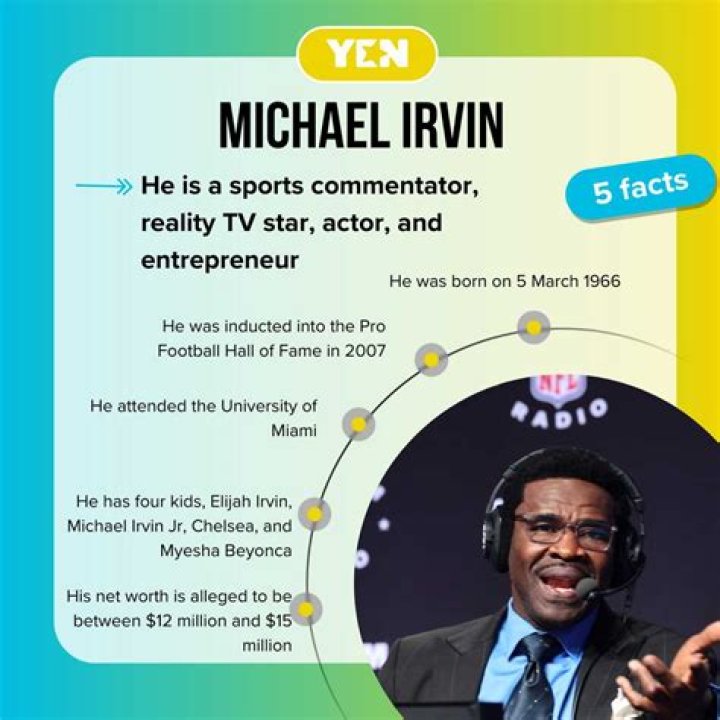 How much is Michael Irvin?