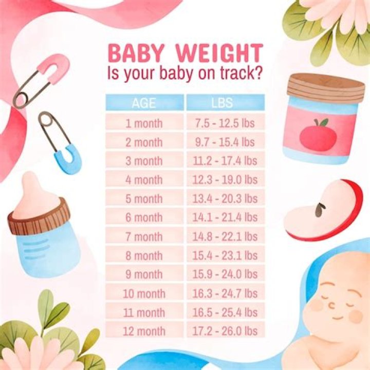 How Much Should 3 month old weigh?