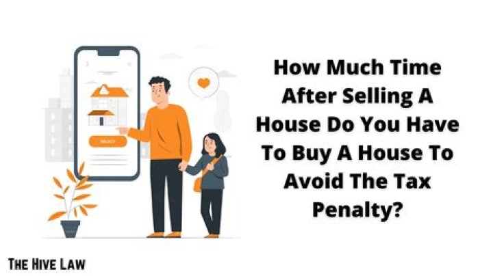 How much time after selling a house do you have to buy a house to avoid the tax penalty Canada?