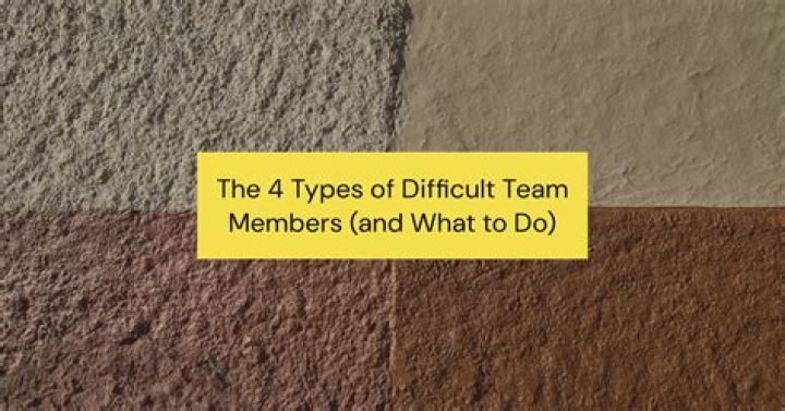 How would you deal with a difficult team member?