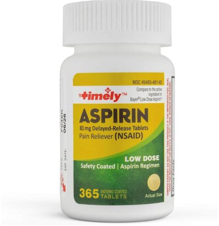 Is aspirin good for anxiety?