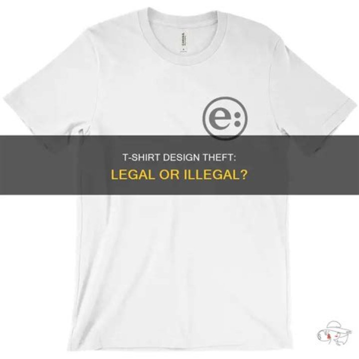 Is it illegal to copy a shirt design?