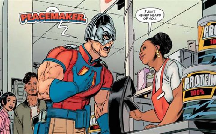 Is peacemakers dad a ghost?