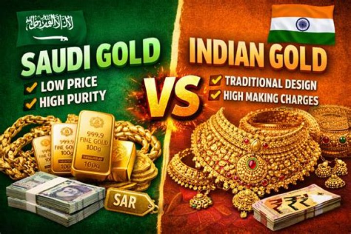 Is Saudi gold better than Indian gold?
