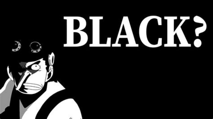 Is Usopp black One Piece?
