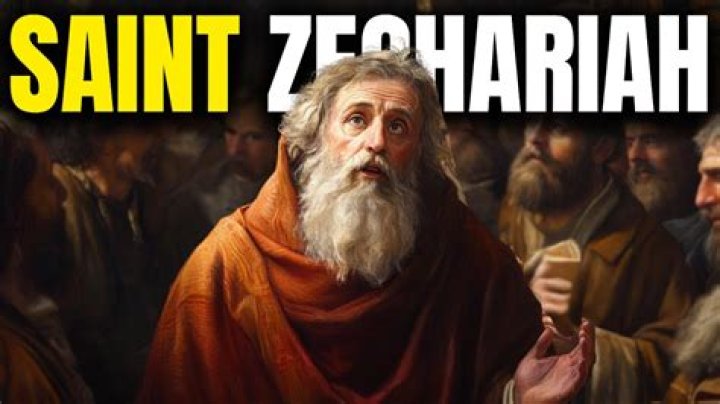 Is Zechariah and Zacharias the same person?