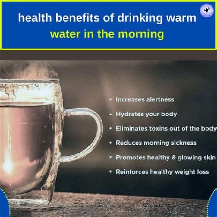 Should I drink warm or cold water in the morning?