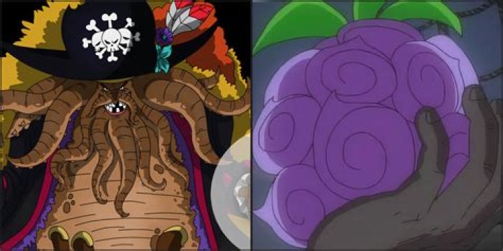 What are Blackbeard's 2 fruits?