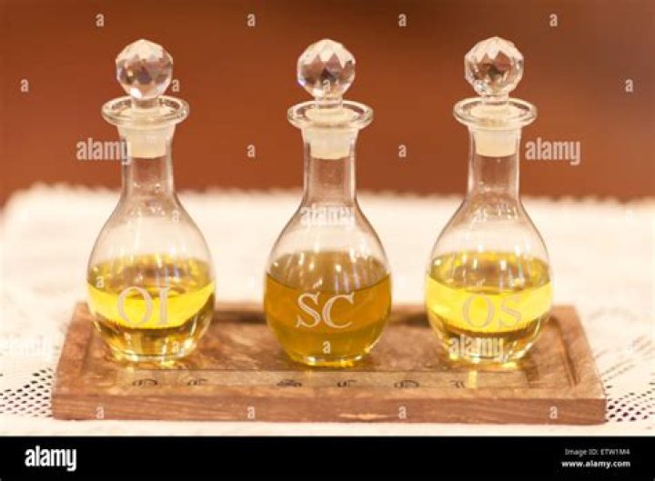 What are the 3 holy oils?